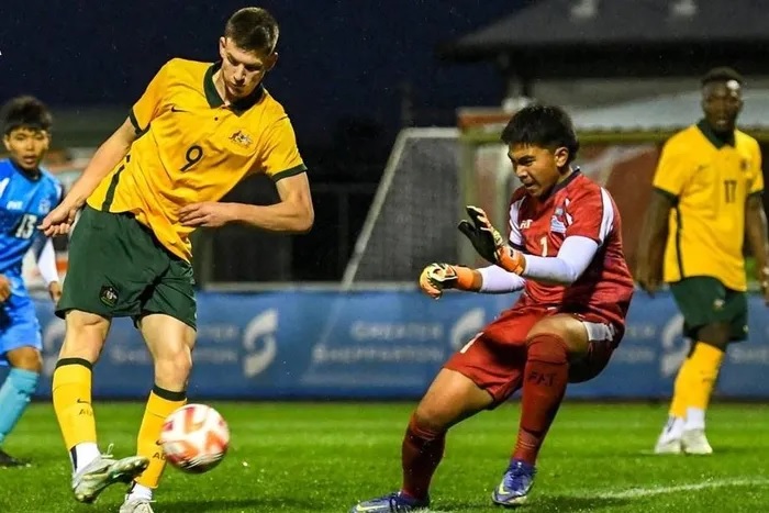 U17 Australia thắng 23-0 tại vòng loại châu Á