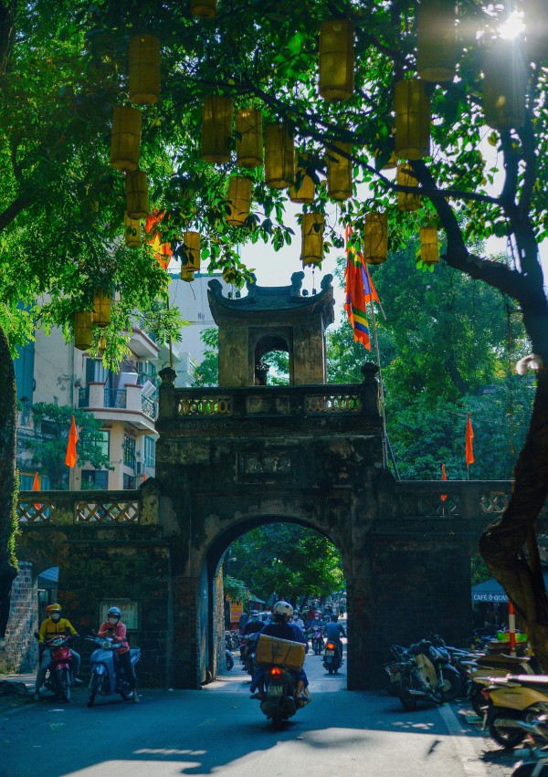 Hà Nội đẹp ngỡ ngàng trên những xe hàng hoa dưới phố