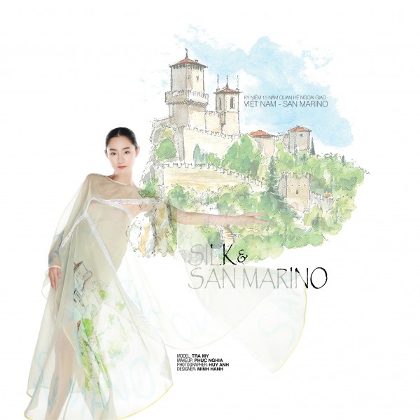 Tơ lụa Việt Nam tại San Marino