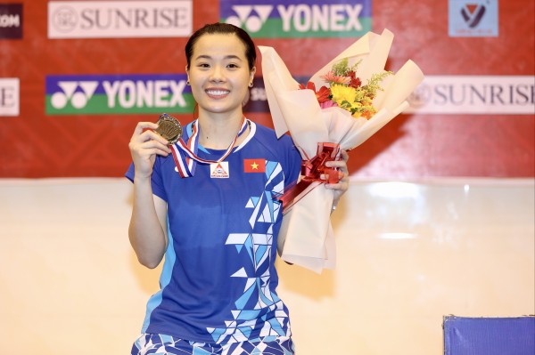 Nguyễn Thùy Linh săn danh hiệu vô địch giải cầu lông quốc tế tại Úc