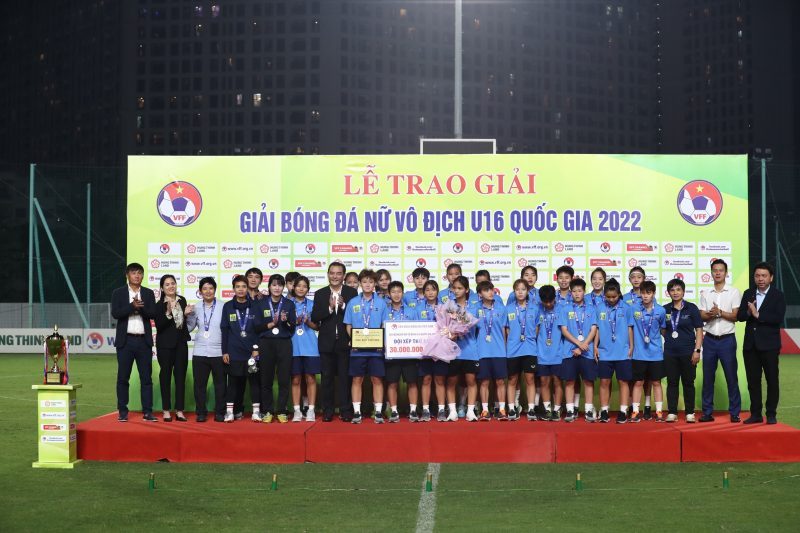ẢNH - Phong Phú Hà Nam vô địch giải bóng đá Nữ U16 Quốc gia 2022 ẢNH - Phong Phú Hà Nam vô địch giải bóng đá Nữ U16 Quốc gia 2022