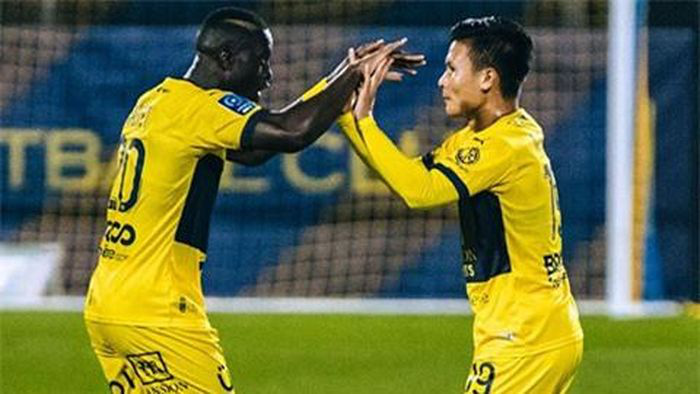 Quang Hải vào sân thi đấu 8 phút, Pau FC thắng lợi 2-0