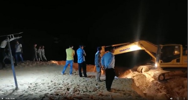 Bình Thuận: Sụt lún cát ở mỏ khai thác titan, 1 người chết, 3 người mất tích