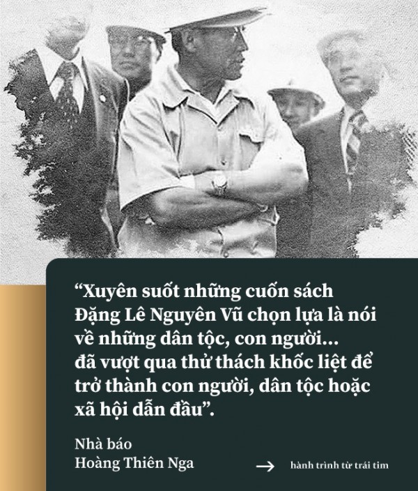 Nhà báo Hoàng Thiên Nga: Khát vọng chấn hưng dân trí của Đặng Lê Nguyên Vũ