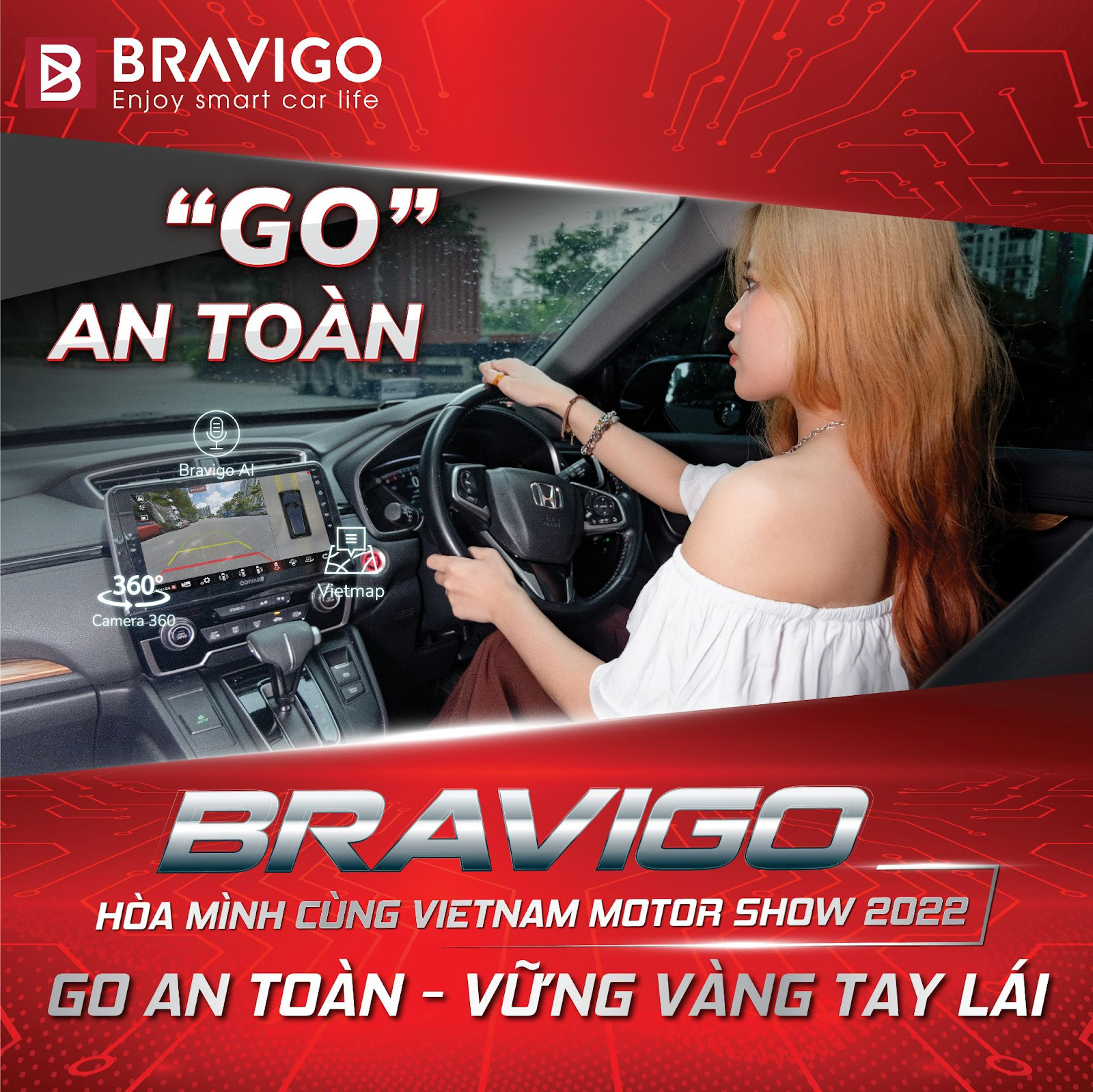 Bravigo tự hào mang tới nhiều công nghệ đột phá trong Việt Nam Motor Show