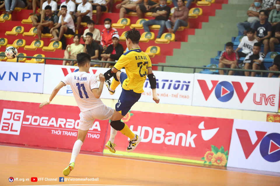 Vòng 10 giải futsal HDBank VĐQG 2022: Thái Sơn Nam và Thái Sơn Bắc cùng thắng đậm
