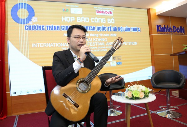 Nghệ sĩ 6 quốc gia tham gia giao lưu Guitar quốc tế tại Hà Nội