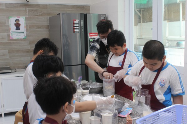 Nhà bếp đặc biệt trong trường học TP.HCM