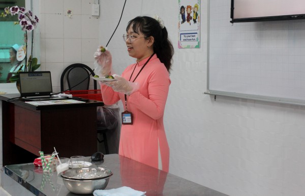 Nhà bếp đặc biệt trong trường học TP.HCM