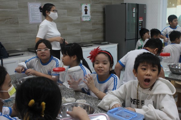 Nhà bếp đặc biệt trong trường học TP.HCM