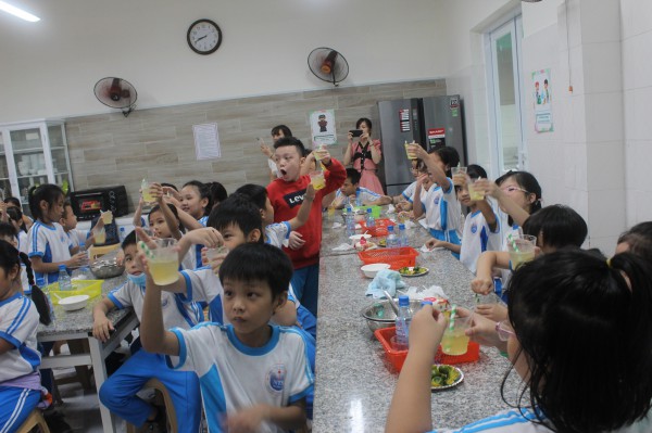 Nhà bếp đặc biệt trong trường học TP.HCM