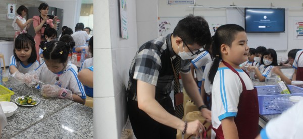 Nhà bếp đặc biệt trong trường học TP.HCM