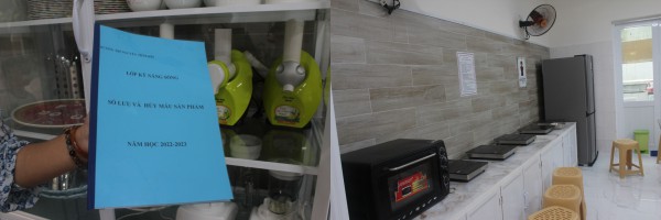 Nhà bếp đặc biệt trong trường học TP.HCM