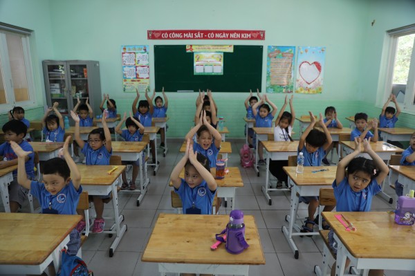 Trường học trăm tuổi ở TP.HCM vào học lúc 7 giờ 30 từ nhiều năm nay Trường học trăm tuổi ở TP.HCM vào học lúc 7 giờ 30 từ nhiều năm nay