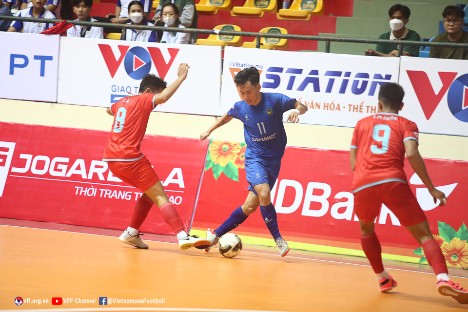 Vòng 12 giải futsal VĐQG 2022: Thái Sơn Nam tạo mưa bàn thắng, Sahako FC vững ngôi đầu bảng