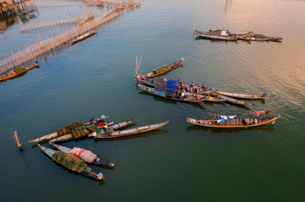 Mê hoặc với bình minh ở Đầm Chuồn