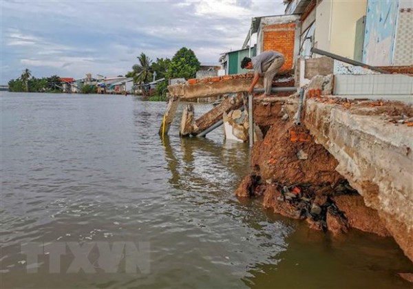 Cần Thơ đầu tư hơn 270 tỷ đồng xây kè chống sạt lở sông Trà Nóc