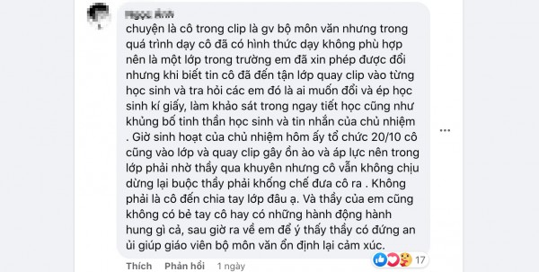 Vụ nữ giáo viên bị đồng nghiệp 