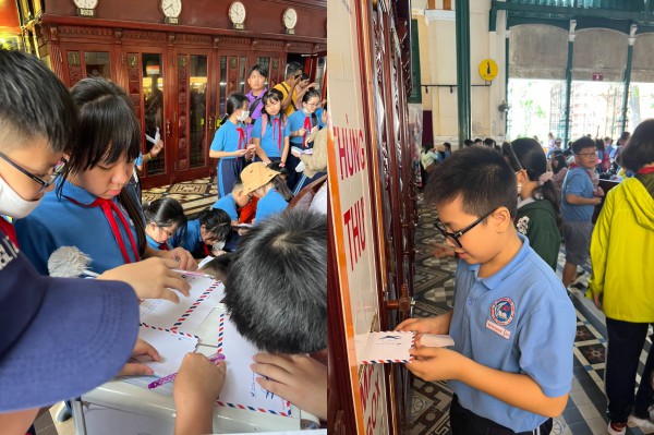 Những lá thư viết tay gửi ông bà từ… bưu điện thành phố Những lá thư viết tay gửi ông bà từ… bưu điện thành phố