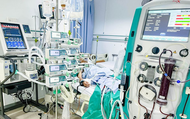 Cứu sống bệnh nhân sốc nhiễm khuẩn, suy đa tạng kéo dài Cứu sống bệnh nhân sốc nhiễm khuẩn, suy đa tạng kéo dài