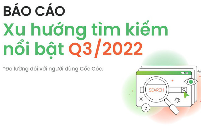 Điểm lại xu hướng tìm kiếm nổi bật của người dùng Việt trong quý III/2022