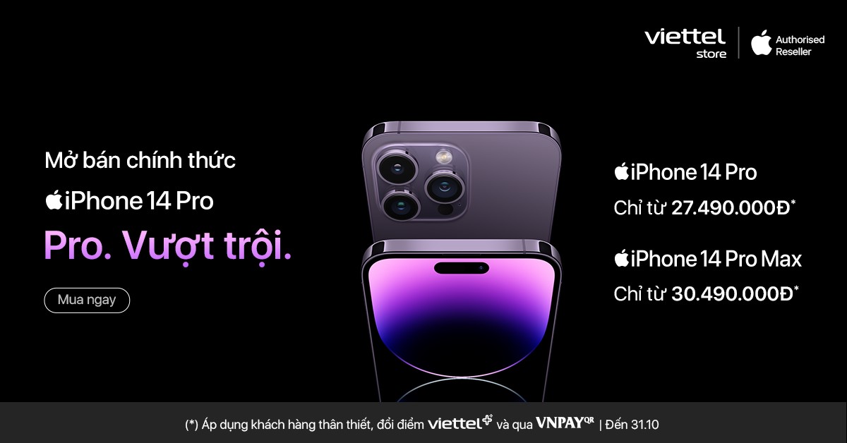 Gần 400 siêu thị Viettel Store chính thức mở bán iPhone 14 series