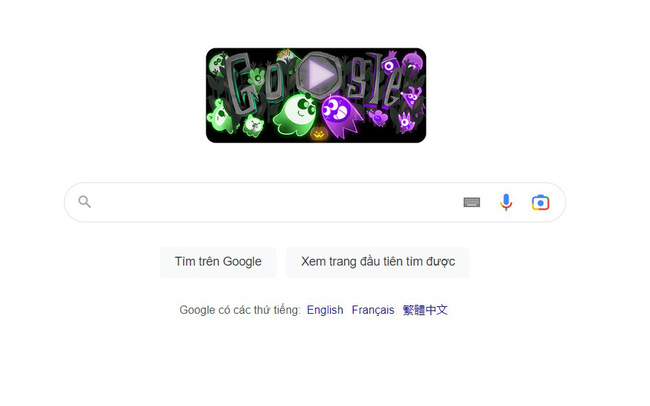 Google thay ảnh đại diện mừng lễ Halloween 2022