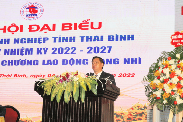 Hiệp hội Doanh nghiệp tỉnh Thái Bình: Đại hội đại biểu lần thứ IV nhiệm kỳ 2022- 2027
