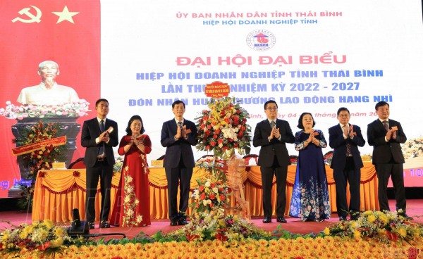 Hiệp hội Doanh nghiệp tỉnh Thái Bình: Đại hội đại biểu lần thứ IV nhiệm kỳ 2022- 2027