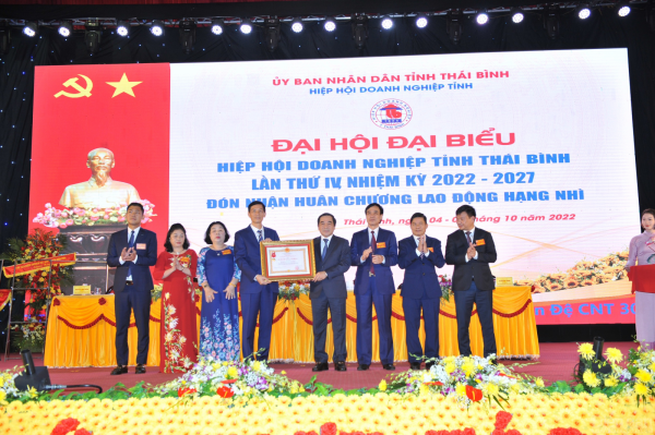 Hiệp hội Doanh nghiệp tỉnh Thái Bình: Đại hội đại biểu lần thứ IV nhiệm kỳ 2022- 2027