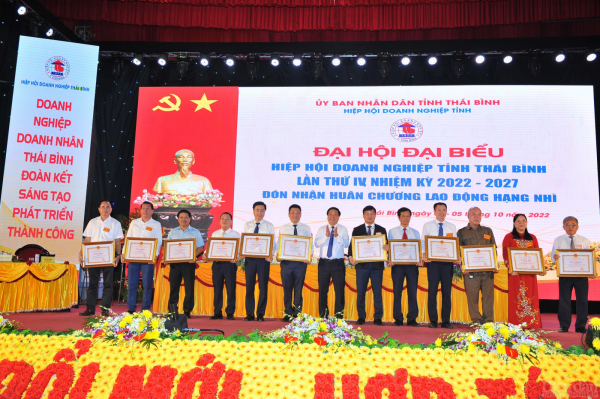 Hiệp hội Doanh nghiệp tỉnh Thái Bình: Đại hội đại biểu lần thứ IV nhiệm kỳ 2022- 2027