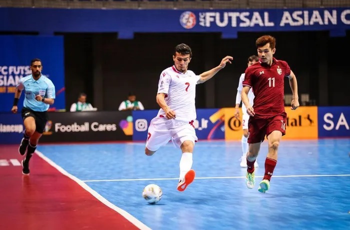 Thắng kịch tính Tajikistan, Thái Lan giành vé vào bán kết Futsal châu Á 2022