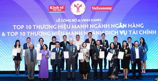 VNI: Top 10 thương hiệu mạnh ngành dịch tài chính 2022