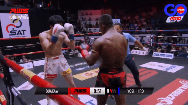 "Thánh Muay" Buakaw thắng thuyết phục đối thủ nhiều duyên nợ Yoshihiro Sato - Ảnh 3.