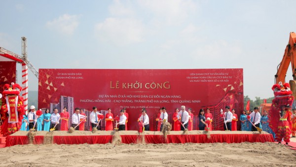 Quảng Ninh khởi công dự án nhà ở xã hội gần 1.400 tỉ đồng