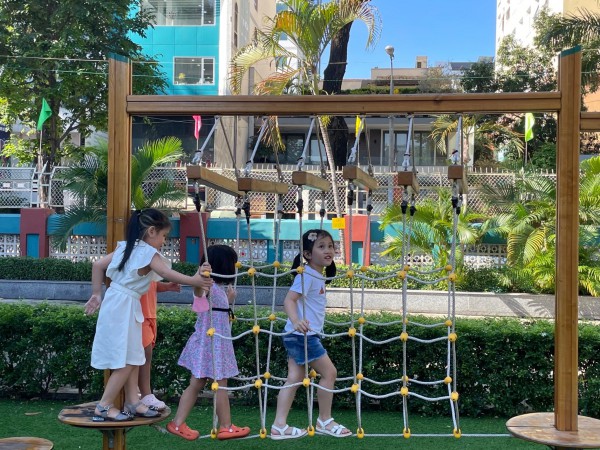 Bên trong trường mầm non 10.000 mét vuông ngay trung tâm TP.HCM