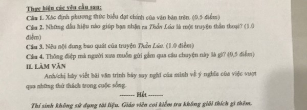 Có gì mới trong đề thi môn văn trắc nghiệm, văn bản ngoài sách giáo khoa?