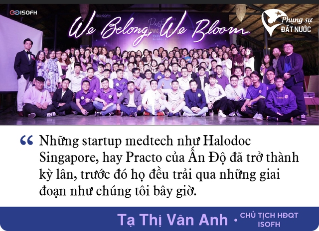 Chủ tịch ISOFH kể chuyện ‘lỗ triệu đô’ khi phụng sự ngành y tế: Trước khi thành kỳ lân, các medtech khác cũng từng như chúng tôi! - Ảnh 7. Chủ tịch ISOFH kể chuyện ‘lỗ triệu đô’ khi phụng sự ngành y tế: Trước khi thành kỳ lân, các medtech khác cũng từng như chúng tôi! - Ảnh 7.