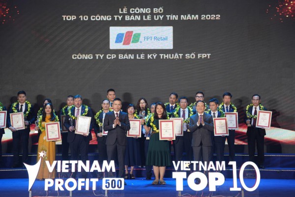 Doanh thu FPT Retail 9 tháng đầu năm 2022 tăng trưởng 55%