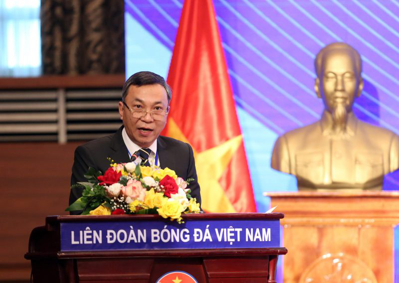 Ông Trần Quốc Tuấn trở thành Chủ tịch LĐBĐVN khóa IX (nhiệm kỳ 2022-2026) Ông Trần Quốc Tuấn trở thành Chủ tịch LĐBĐVN khóa IX (nhiệm kỳ 2022-2026)