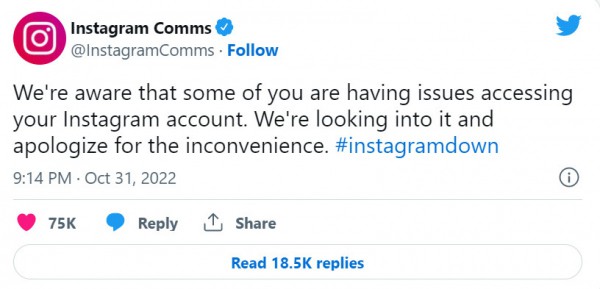 Instagram lên tiếng thừa nhận sự cố khóa tài khoản và giảm lượt theo dõi