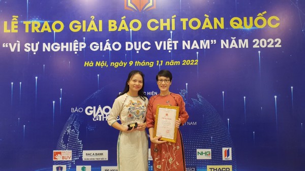 Loạt bài ‘Vì sao giáo viên nghỉ việc’ của Báo Thanh Niên đạt giải thưởng Loạt bài ‘Vì sao giáo viên nghỉ việc’ của Báo Thanh Niên đạt giải thưởng