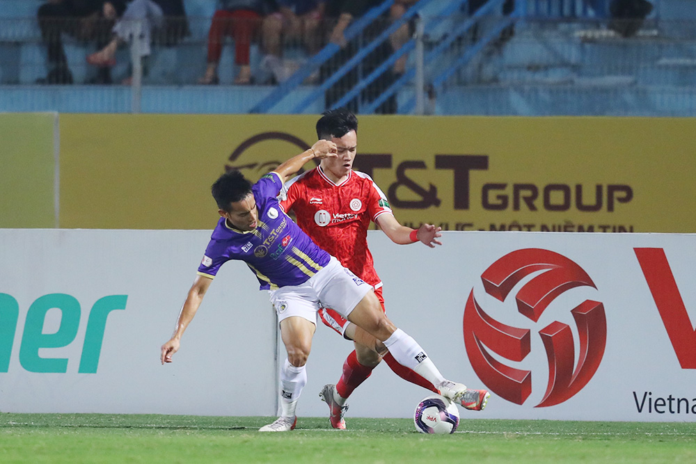 Ảnh: Thắng tối thiểu CLB Viettel, Hà Nội FC chạm tay vào chức vô địch V.League 2022