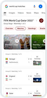 Cùng Google cập nhật mọi khoảnh khắc tại FIFA World Cup