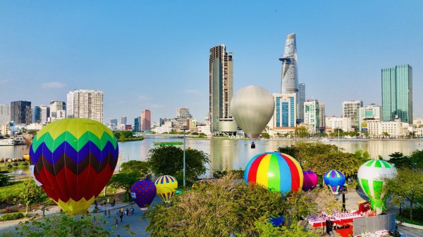 Người dân TP.HCM sắp được bay trải nghiệm trên khinh khí cầu