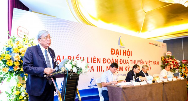 Ông Lâm Quang Thành trở lại làm Chủ tịch Liên đoàn Đua thuyền Việt Nam
