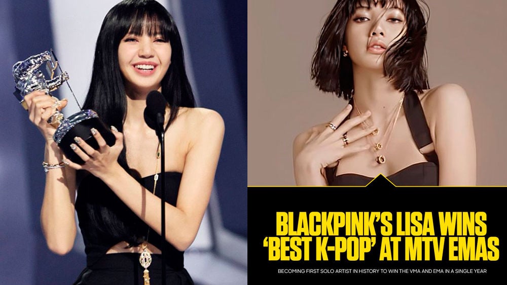 Lisa (BLACKPINK) - Nghệ sĩ solo K-Pop đầu tiên đồng thắng giải tại VMAs và EMAs