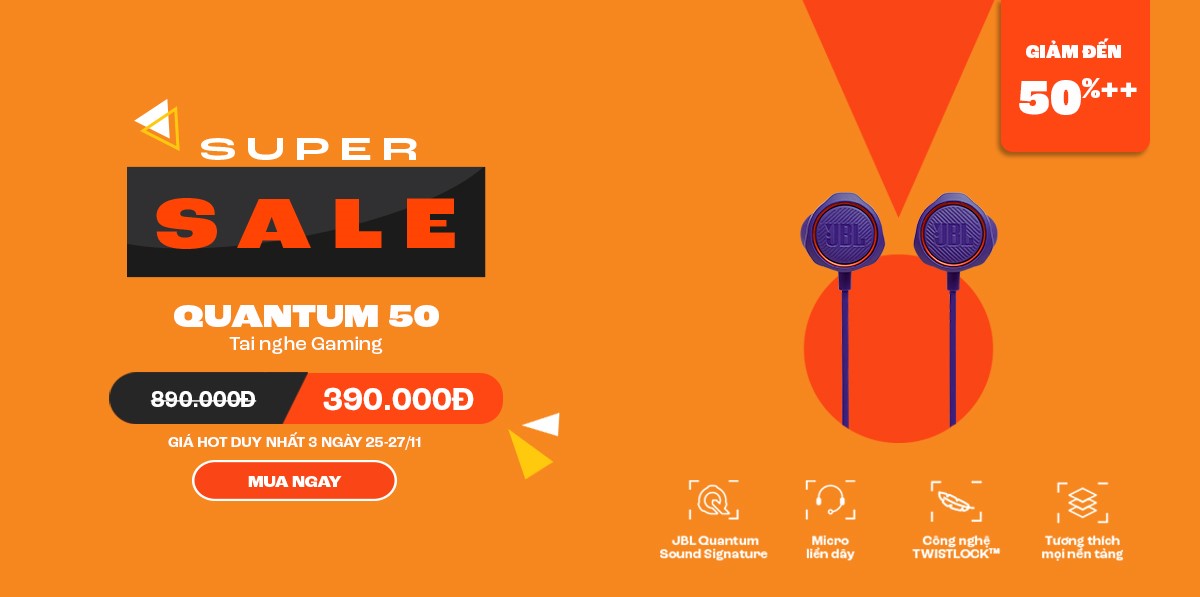 4 deal loa, tai nghe JBL giá tốt  dịp Black Friday