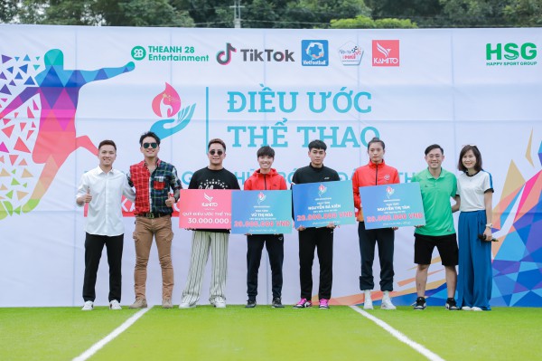 Ca sĩ Tuấn Hưng, Quả bóng vàng Ngọc Châm và trận gây quỹ ‘Điều ước thể thao’