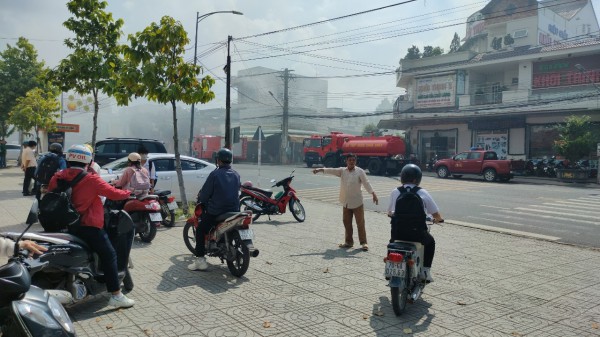 Tây Ninh: Cháy lớn tại nhà dân ở khu dân cư